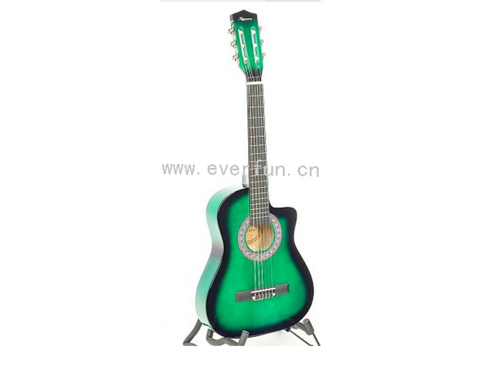 M5320C-34'' shiny cutaway classical guitar